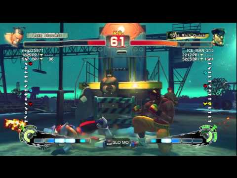 negz25971 [Dee Jay] Vs ICE_MAN_213 [M.Bison] SSF4 AE Online Ranked Matches - PSN