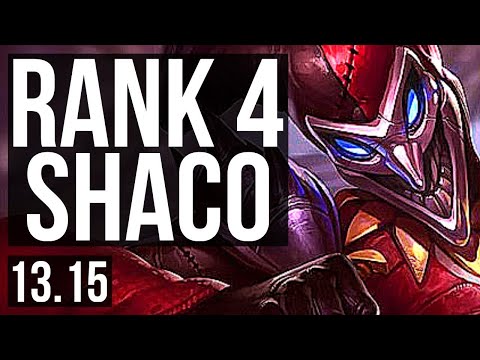 SHACO vs EKKO (JNG) | 6/0/5, Rank 4 Shaco, Dominating | EUW Challenger | 13.15