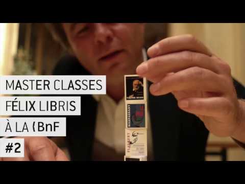 Master Class BNF #2 : La musique des livres, par Félix Libris