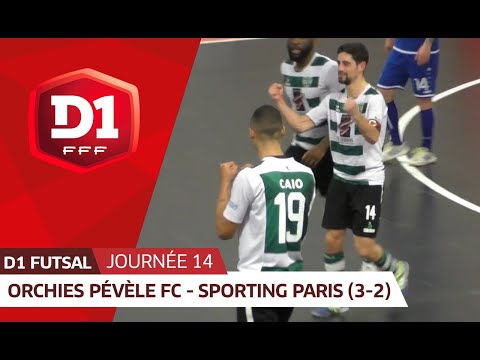 J14 : Orchies Pévèle FC - Sporting Paris Futsal (3-2)