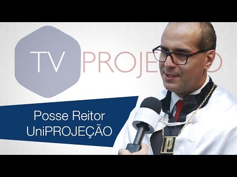Tv Projeção 02-08-2016 Posse Reitor UniPROJEÇÃO