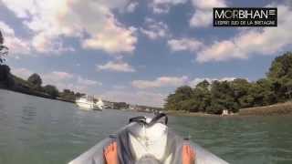 preview picture of video 'Kayak en rivière de crac'h - La Tritnité sur Mer, Morbihan'