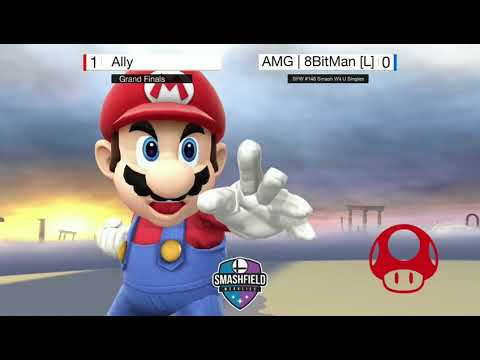 Smashfield Weeklies #148 GF - Ally (Mario) vs AMG|8BitMan (Diddy) #Smash #Ally