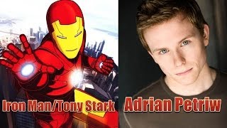 Characters and Voice Actors - Iron Man: Armored Adventures