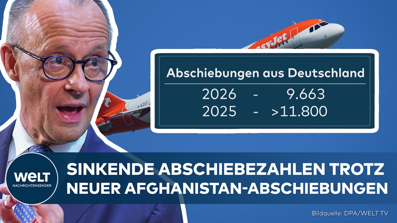 TROTZ AFGHANISTAN-FLÜGEN: Deutschland verzeichnet deutlich weniger Abschiebungen als im Vorjahr!