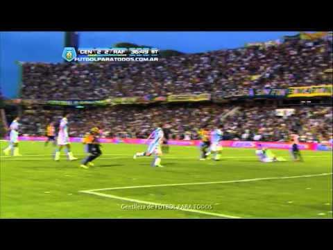 Penal atajado por Conde. Rosario Central 2 - Rafaela 2. Fecha 14. Torneo Inicial 2013. FPT