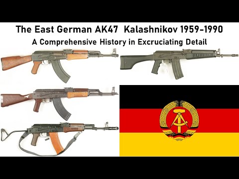 The East German AK-47 Kalashnikov, 1959-1990. A comprehensive history. From the MPi K to the STG-940