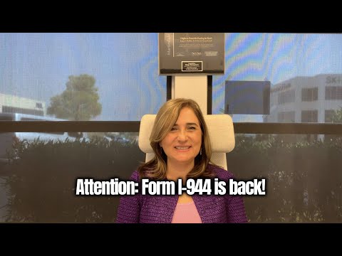 Attention Form I 944 Is Back