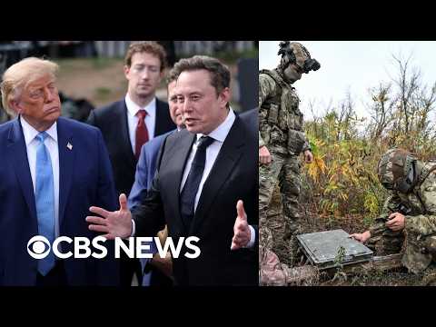 CBS News: Questions linger about Ukraine's access to Elon Musk's Starlink and Starshield