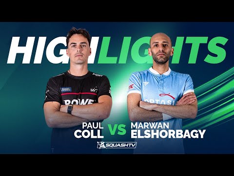 🇳🇿 Coll v Ma. ElShorbagy 🇪🇬 | Egyptian Open 2024 | QF HIGHLIGHTS