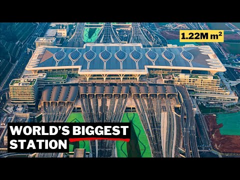 China Just Built a Train Station the Size of a City