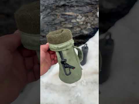 Water Collection in Sub-Zero Mountain Temps | Using the Insulated Grayl Bags