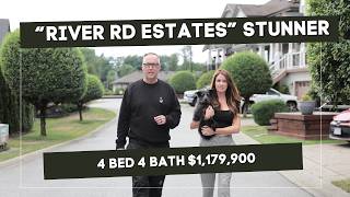 Stunning home in gated “River Road Estates” Call 604-828-7653 for a private viewing.