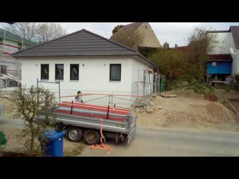 Ein Bungalow entsteht - Zeitraffer - Ein Jahr in 14 min