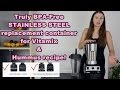 Vitamix - Stainless Steel Replacement Container ...