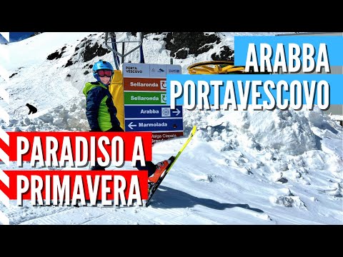 Arabba - Portavescovo: the best of spring skiing in the Dolomites