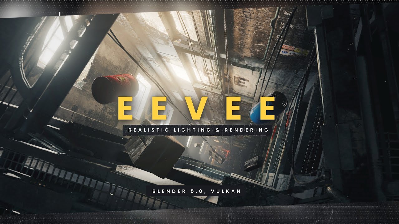 EEVEE Realistic Lighting and Rendering | Official Trailer