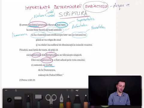 Studiu Ep.008 | Importanța determinării subiectului