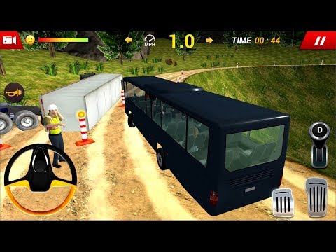Offroad Bus Transport Simulator #2 - Bus Driving Game Android Gameplay