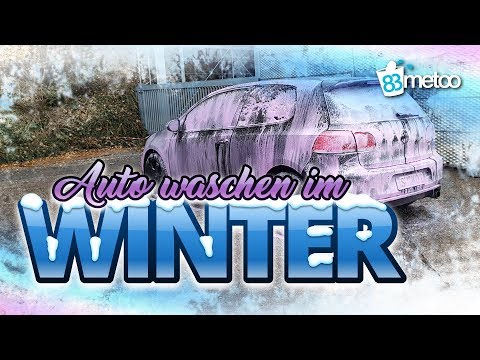Auto waschen im Winter | Autowäsche in der SB Waschbox bei Frost und Minusgraden