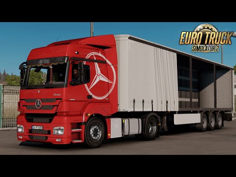 ETS2 Mercedes-Benz Axor mod (Euro Truck Simulator 2)