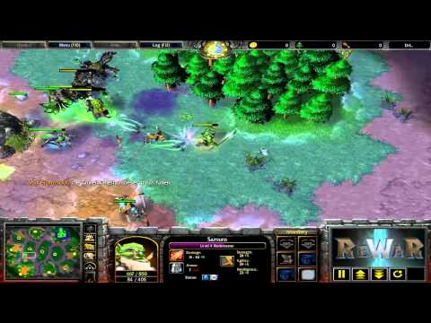 12m.Havoline (UD) vs potamos (ORC) - WarCraft 3 gameplay - RN256