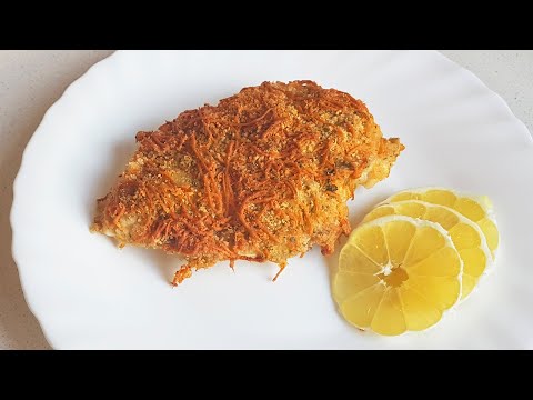 Chicken Breast with Rusks and Cheese - English Subtitles