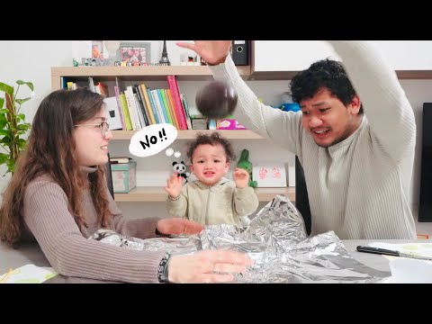 FILIPINO HUSBAND TRYING ITALIAN EASTER SWEETS! CHOCOLATE EASTER EGG & COLOMBA! | NIAN FAM 🇵🇭🇮🇹