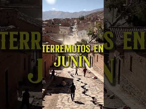 Terremotos en Junín