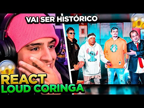 LOUD CORINGA REAGINDO A "POR TRÁS DA BAGUNCINHA" | LOUD REACT
