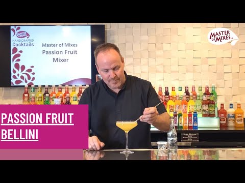 How to Make the Passion Fruit Bellini