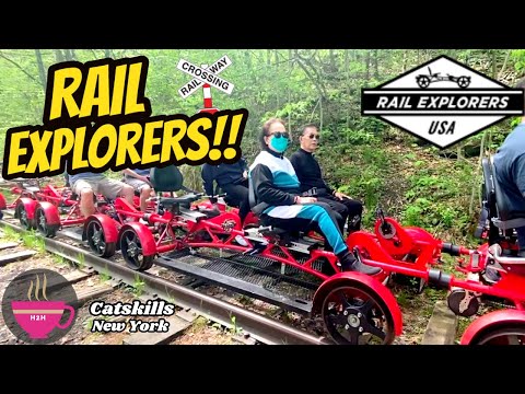 How to: Rail Explorers Adventure in Catskills, NY ( A Unique Experience)