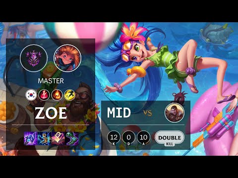 Zoe Mid vs Jayce - KR Master Patch 11.24