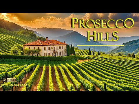 Prosecco Hills, Italy 4K ~ Travel Guide (Relaxing Music)