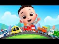 Five Rescue Vehicles Go Fire Truck Police Car Nursery Rhymes Kids Songs LiaChaCha