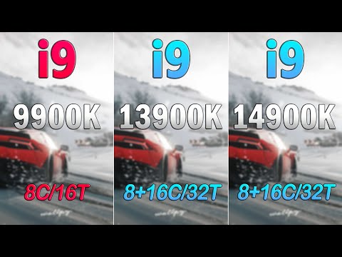 Core i9 14900K vs i9 13900K vs i9 9900K - How much intel CPUS Devolved?
