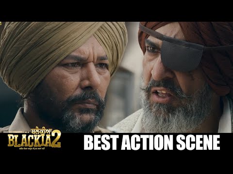 New Punjabi Movie Scene | Blackia 2 | Best Action Scene | Dev Kharoud, Samuel John | Raphor Movies