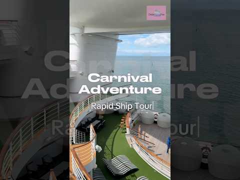 Thumbnail for Carnival Adventure Rapid Ship Tour! Full detailed tour of my channel. #carnivaladventure