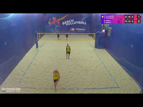 14:35 D. Svyrydenko / V. Avramenko - B. Isakov / V. Kushch 29.07.2022 | Winners Beach Volleyball
