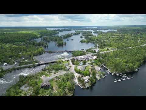 Welcome To Burleigh Falls, Ontario, Canada - (Trent-Severn Waterway - Lock 28)