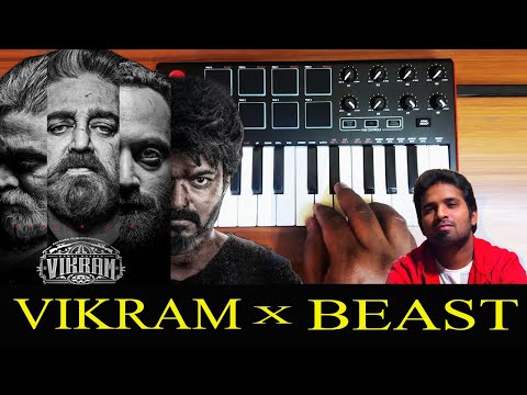 Vikram x Beast Bgm Mix By Raj Bharath | Thalapathy Vijay | Kamal hassan | Anirudh