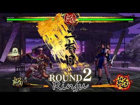 Samurai Shodown VII Darli vs Shiki Tidal Blades the Unstoppable Strength