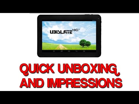 Ubislate 10ci unboxing and first impressions