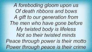 T.S.O.L. - Peace Thru Power Lyrics