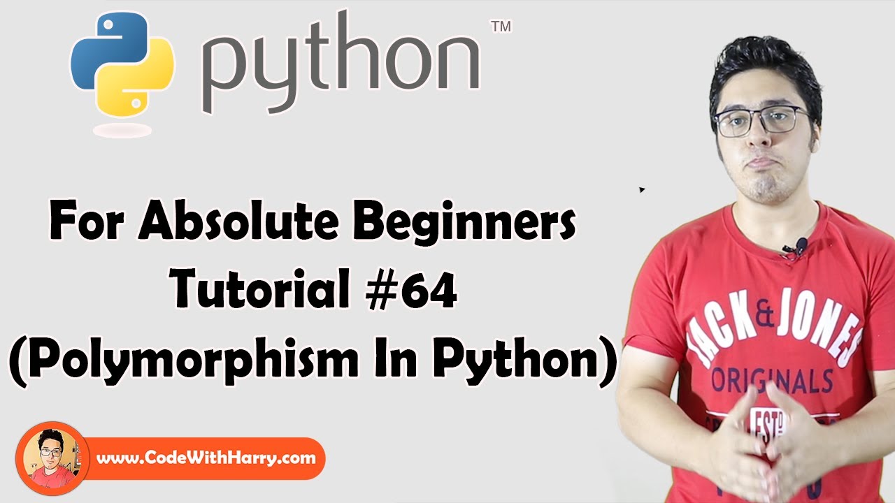 Polymorphism In Python | Python Tutorials For Absolute Beginners In Hindi #64