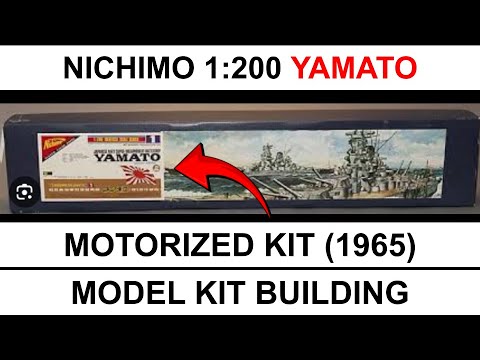 Nichimo 1/740 - 1 - Modèle Réduit - Cuirassé Japonais YAMATO HIJMS WWII Maquette Motorisee