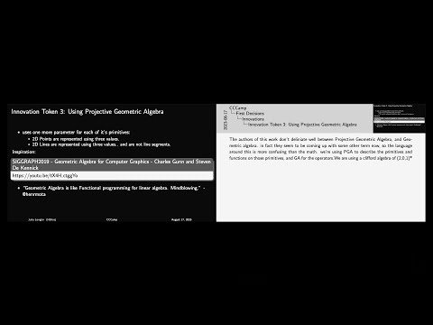 A geometry engine from first principles