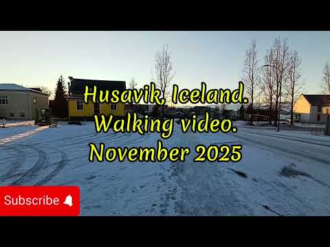 Walking video - Husavik Iceland 🇮🇸 @WalkwithLoz 