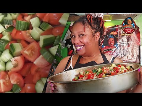 How to Make Fresh Greek Salad | Greek Salad Recipe with Kat!