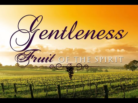 Fruits of the Spirits Series: Gentleness